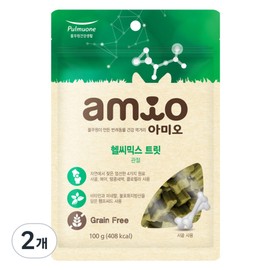 Pulmuone Amio Dog Healthy Mix Treat Nutrients, 2 Pieces, Bone and Joint Strengthening / 풀무원아미오 강아지 헬씨믹스 트릿 영양제, 2개, 뼈관절강화
