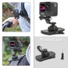 SUREWO 360° Rotating Backpack Mount Quick Clip Mount Compatible with