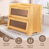Bread Box for Kitchen Countertop, Breadbox, Bread Boxes for Kitchen