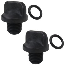 HaeKap 2pcs R0446000 Pool Pump Drain Plug with O-Ring Replacement for Z*diac Jandy Filter Pumps, for Polaris Booster Pump, & for Water Purification System, Plug is 1/2", Pipe Measures 3/4"