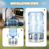 5 Gallon Chicken Waterer Base for Farm, Stainless Steel Poultry