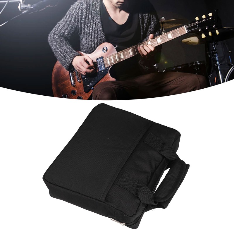 Guitar Effect Pedal Bag Black Hard Waterproof Wear Resistant Effect