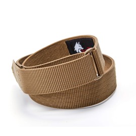 WOLF TACTICAL Heavy Duty Simple EDC Belt - Stiffened 2-Ply 1.5” Nylon Gun Belt for Concealed Carry, Holsters, Pouches