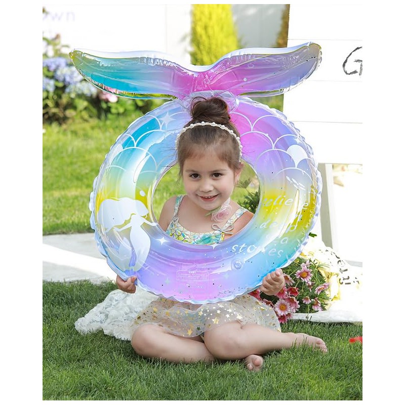 浮き輪 キッズ 子供 女の子 ベビー 赤ちゃん 足入り 屋根付き 空気入れ 日よけ