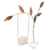 Wall Swing Sculpture Metal Romantic Stress Relief Handcrafted Wall Art