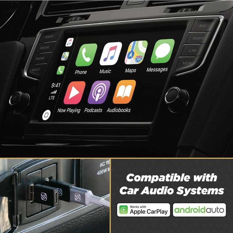 Scosche ACA-2PKSP Strikeline USB Type-C to USB Type-A Adapter 2