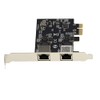 KALEA-INFORMATIQUE PCIe 2.5 LAN Dual Gigabit Ethernet Card 10 100