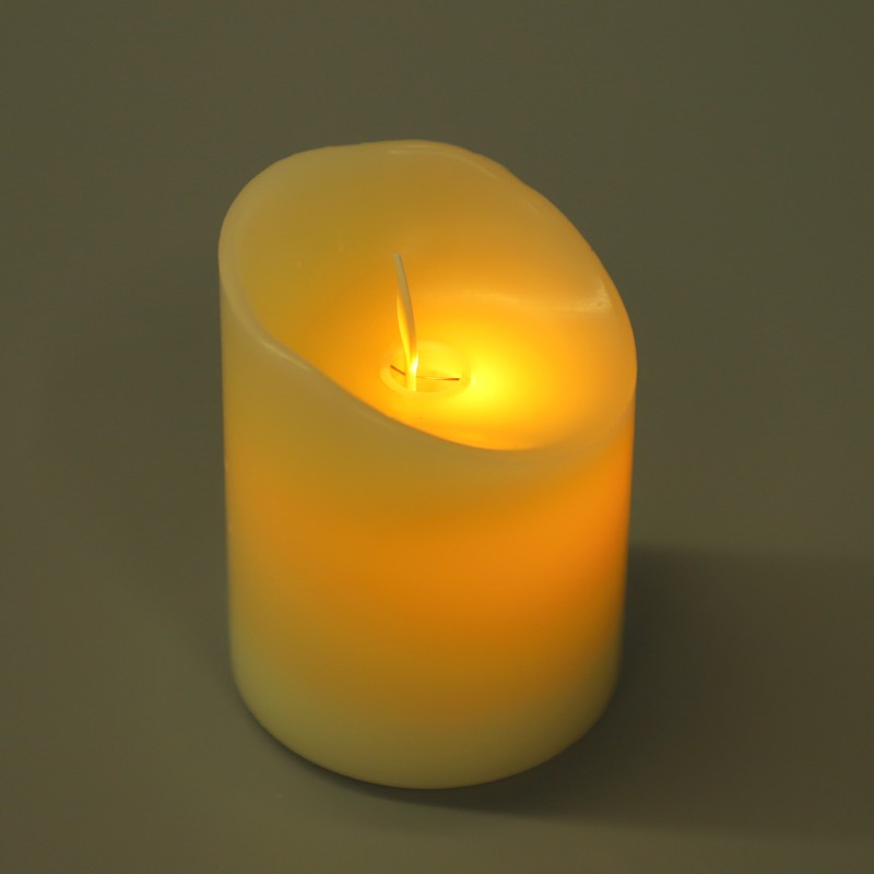 Electronic Candle Lights Rechargeable Flameless Tea Lights LED Candles with