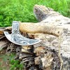 Handmade Axe Custom Handmade High Carbon Steel Tomahawk , Hatchet