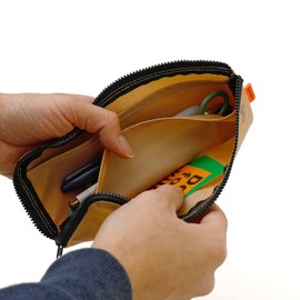 penco Flat Pen Case Penco Flat Pencil Case Navy