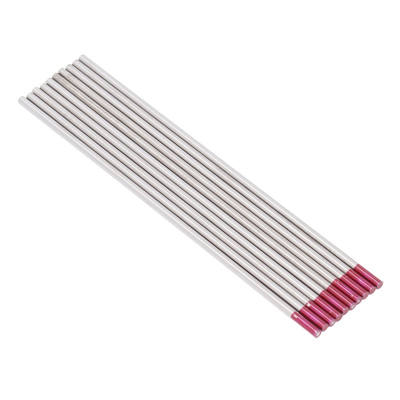 10PCS Set TIG Welding Tungsten Electrodes 1/8x6in Arc Welding Tungsten