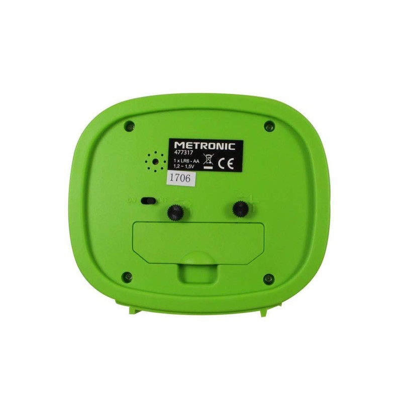 Gulli Children's Alarm Clock Green