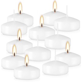 12 Pcs Floating Candles centerpieces,2 inch,White,Unscented Floating Candles Small Decoration,Floating Candles are Good for Thanksgiving,Christmas and Holiday,Floating Candles can be Used as Gifts
