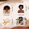 50 Pcs Prayer Board Supplies Black Women Prayer Stickers for