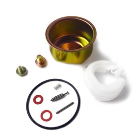 Carburetor Kit for Honda GX120 GX160 GX200 Needle Bowl Float Gasket Seal Pin，Gaskets Bolt Washer Compatible，Gaskets Bolt Washer Compatible