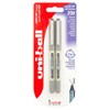 Uni-ball Eye Fine UB-157 Black Rollerball Pen, Pack of 2
