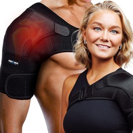 ZENKEYZ Copper Infused Arm Sling & Support Brace - S/M Black/Copper - Compression Sleeve for Rotator Cuff & Tendonitis Relief - Adjustable Shoulder Strap - Ice/Heat Pack Pocket for Hot & Cold Therapy
