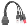 3pin 4pin 6pin to 16pin Connector Cable 3 in 1