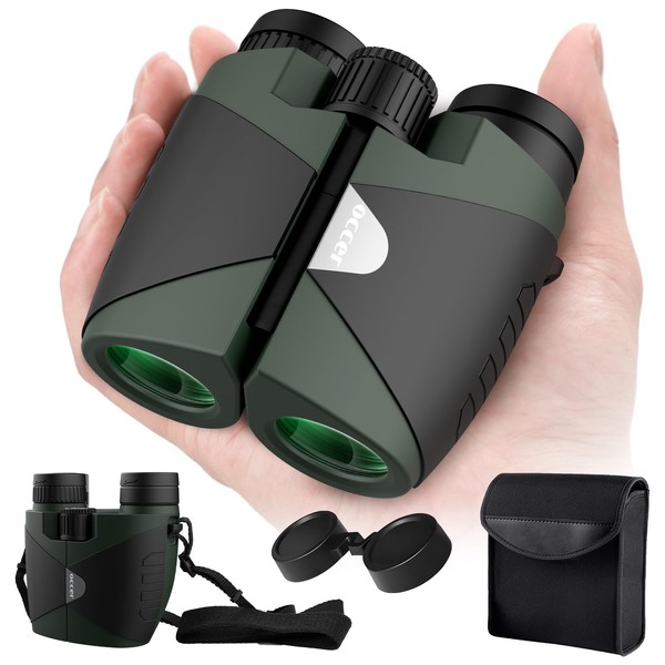 15x30 Compact Binoculars for Adults and Kids - Occer Large