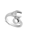 Wrench Ring Artistic Mechanic Tool New .925 Sterling Silver Band