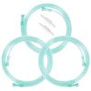 3-Pack 7ft Crush-Resistant Oxygen Tubing with Connectors