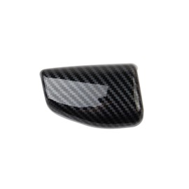 Korlot Carbon Fiber Style Center Console Gear Shift Head Cover Trim for Hyundai Tucson/Santa Cruz/Elantra 2022-2025