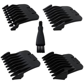 Upgraded Trimmer Blade Attachment Combs Set for Andis T Out-liners, 1/16-3/8 inch Trimmer Guards for Andis pm-t pmt-2 D-4 d-5 GI GTO slii rt-1