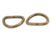 sourcing map Pack of 20 D Rings 10 mm Inner