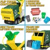 Extra Large Garbage Truck Toy Set With Sound And Light,