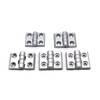 Door Hinges Cast Aluminium for Extrusion Profile 20/30/40 Series T-Slot