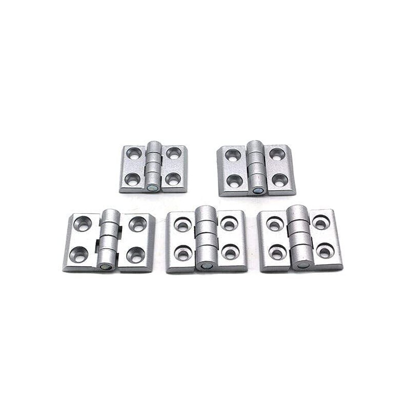 Door Hinges Cast Aluminium for Extrusion Profile 20/30/40 Series T-Slot