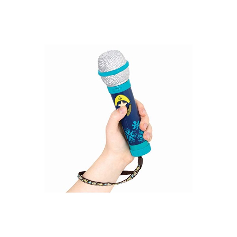 B. toys Karaoke Microphone, Microphone Toy for Children, 8 Melodies,