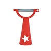 Tupperware Vegetable Peeler (Red), Stainless Steel, Manual