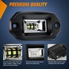 Nilight 2PCS 20W Flush Mount LED Pods Flood Beam LED