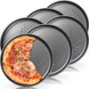 6x Pizzablech ∅ 32 cm Rund, gelocht und antihaft beschichtet