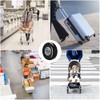 Pack of 4 Suitcase Wheels Replacement Wheels 50 x 18
