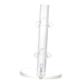 Mobestech Acrylic Glasses Display Shelf 2 Display Stand for Sunglasses Glasses Clear
