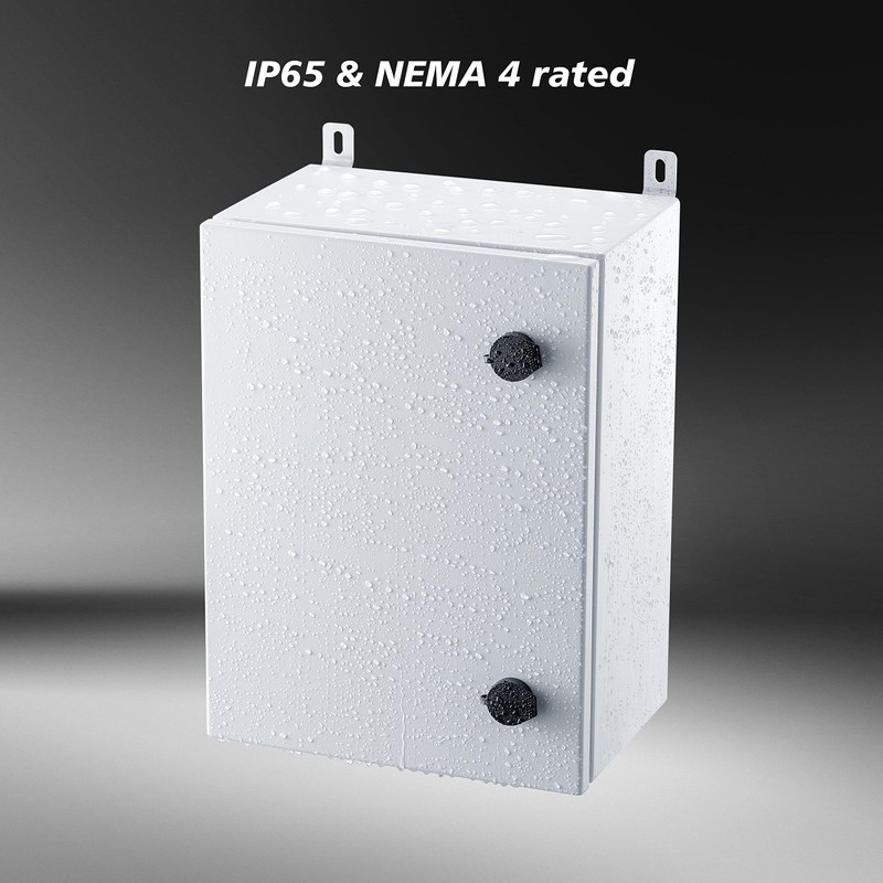 Ordentlich IP65 Weatherproof Metal Box Wall-Mounted Electronic Equipment Enclosure Box