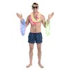 Zac's Alter Ego Hawaiian Beach Bright Hula Lei Garlands -