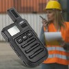 3W Mini Handheld Walkie Talkie Hand Tuning CT/DC Vibration Two