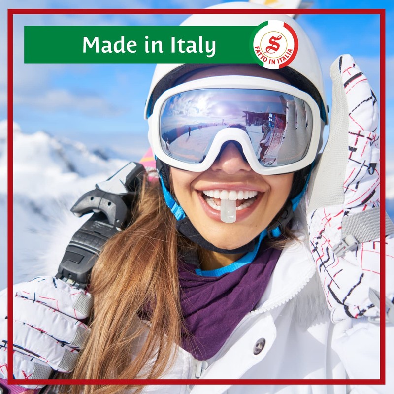 Sperlari "Menta" Mint Hard Candy Bag, Individually Wrapped Italian Sweets,