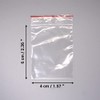 All Sizes All Quantities Resealable Zip Bags (100, 4 x