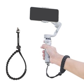 [Coyktonty] Osmo Mobile 7 Pro/7/OM 6 5 4 SE/DJI Pocket 3/INSTA360 X4 X3 X2 Hand Strap Safety Cord Anti-lost Strap Adjustable Length with 1/4 Screw