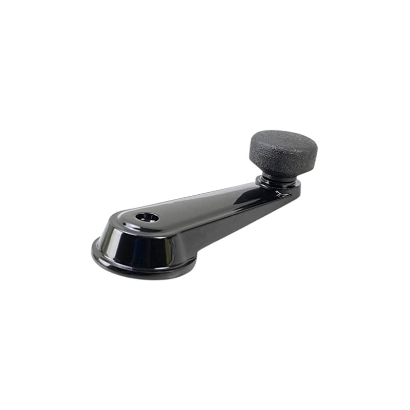 Front Window Crank Handle Set Black Compatible with 1995-2003 Mack