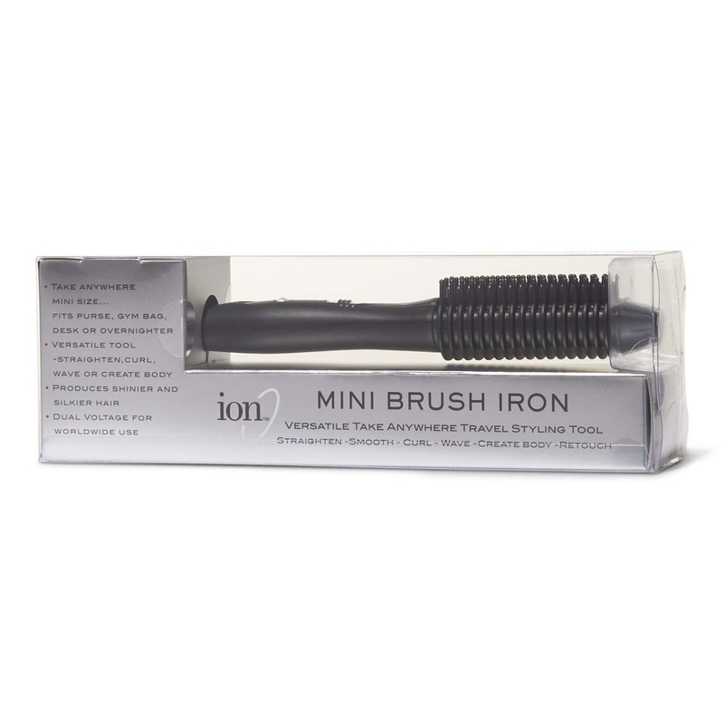 ion Mini Ceramic Heated Hair Straightening Brush