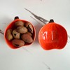FYUEROPA Ceramic Pumpkin Ramekins Set, Small Bowls for Baking Souffle,