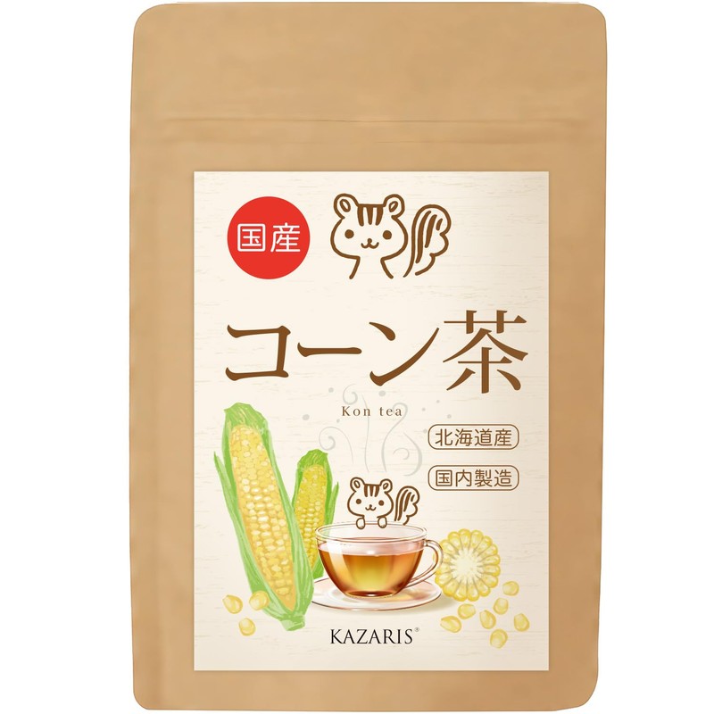 KAZARIS Corn Tea 0.1 oz (3 g) x 30 Packets,