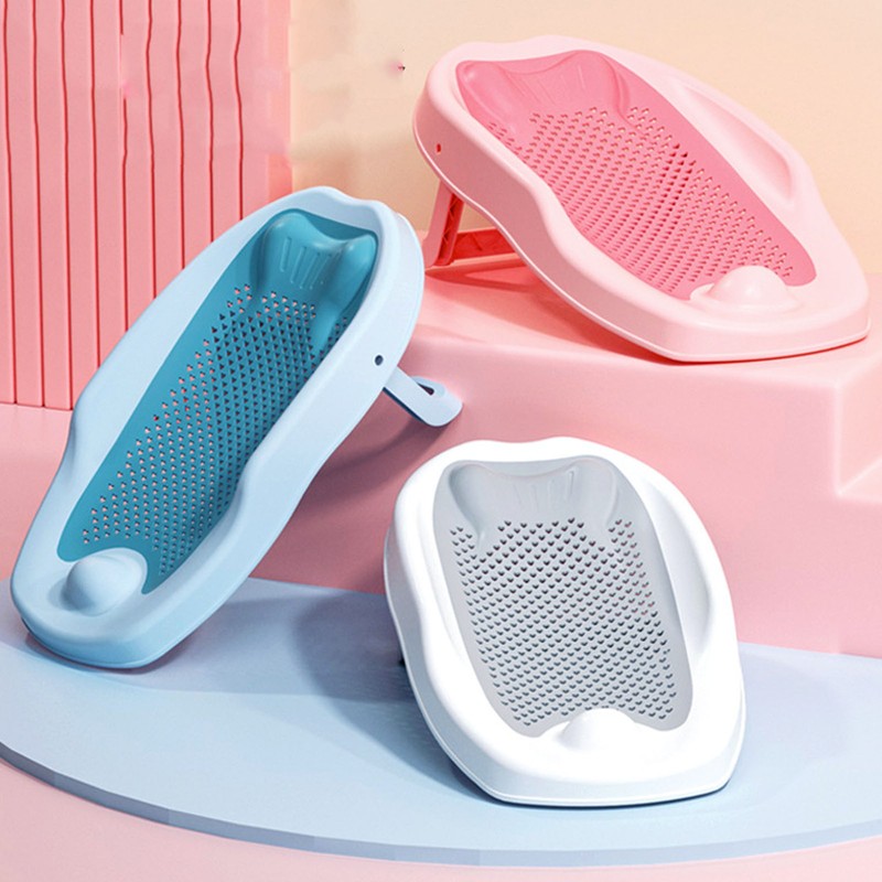 Baby Bath Support Sitting And Lying Infant Shower Bracket Non