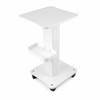 3-Tier Salon Rolling Cart for Tool Storage – Aluminum Beauty