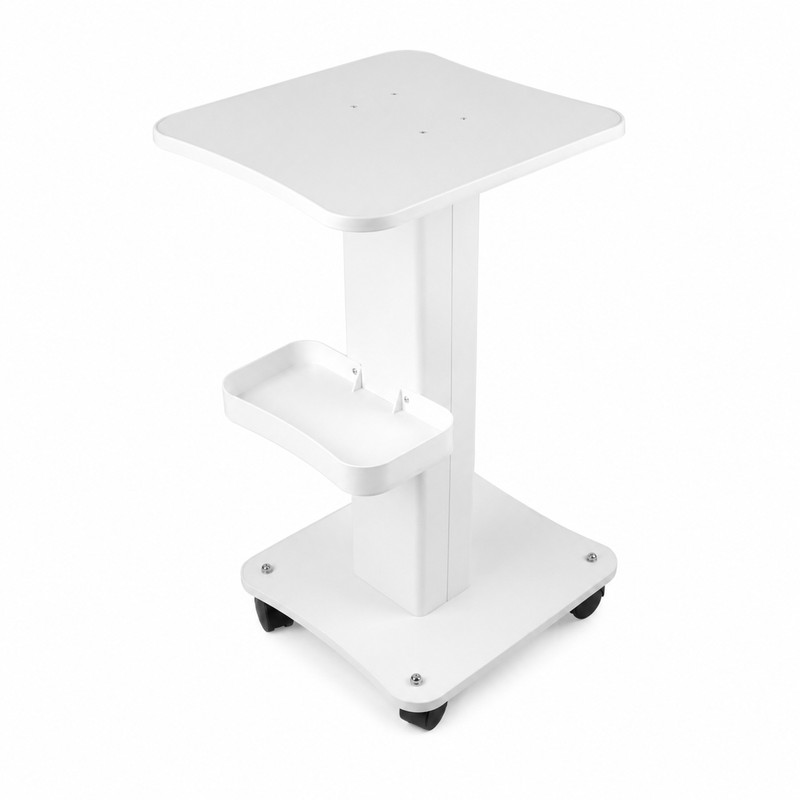3-Tier Salon Rolling Cart for Tool Storage – Aluminum Beauty